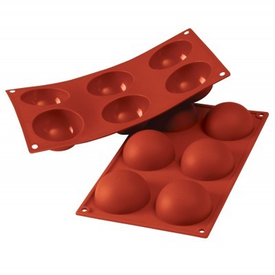 Molde Silicone Semiesfera, 7cm