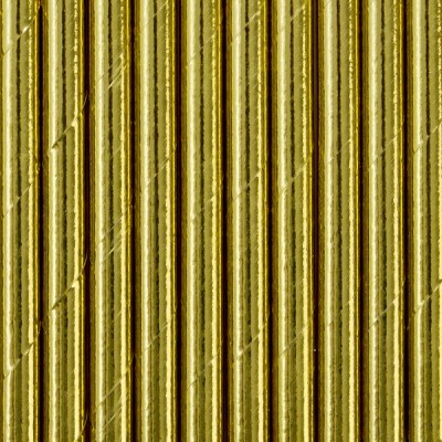 Palhinhas Papel Dourado,pk/10