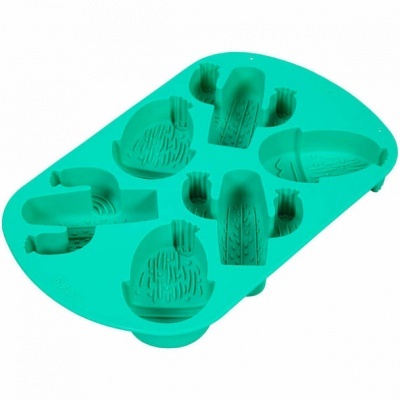 Molde Silicone Cactos