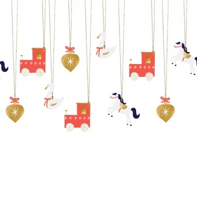 Etiquetas Choo Choo,pk/12