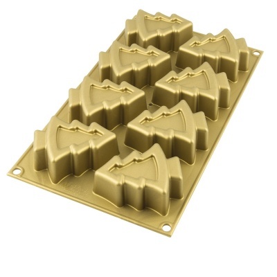 Molde Silicone Mini Christmas Tree