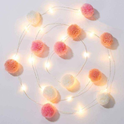 Luzes We Heart Pink Pompom, 2m