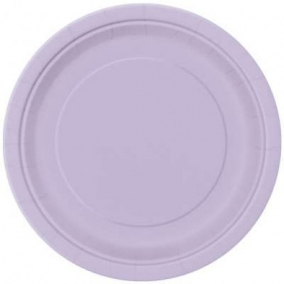 Pratos Redondos 17 cm - Lavender , pk/8