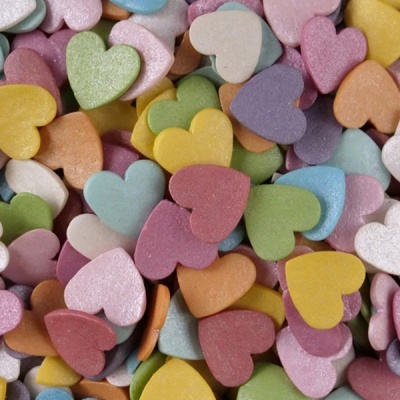 Sprinkles Corações Coloridos Medios, 55gr