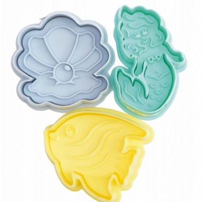 Cortador c/ ejector Mermaid,pk/5