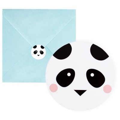 Convites Panda, pk/8