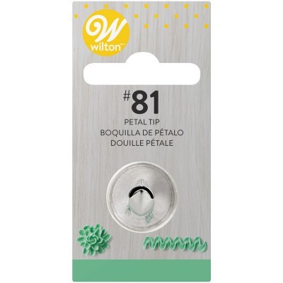 Bico de confeitar Wilton #81 metal