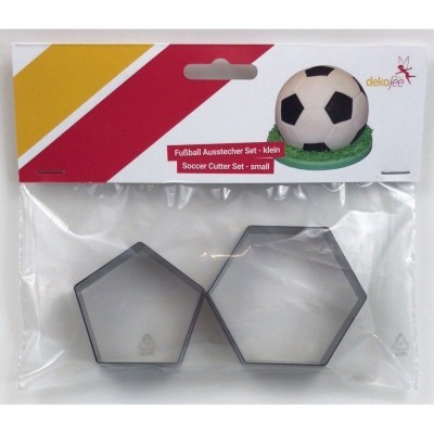 Cortador Kit Peq Bola Futebol ,pk/2