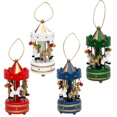 Carrosel Madeira, 4,5x4,5x9,8