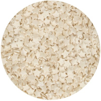 SprinKles Estrela Peroladas Brancas, 60gr