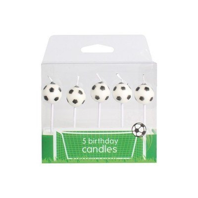 Velas Bola Futebol,pk/5