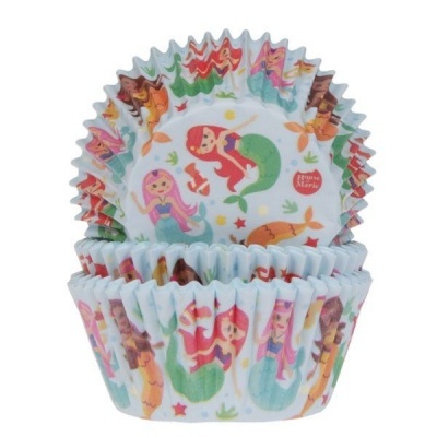 Formas CupCake Sereias,pk/50