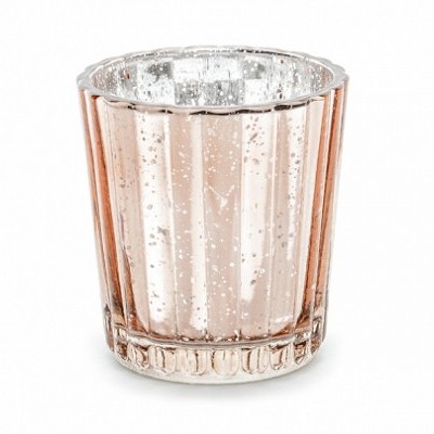 Porta Velas 6cm - Rose Gold