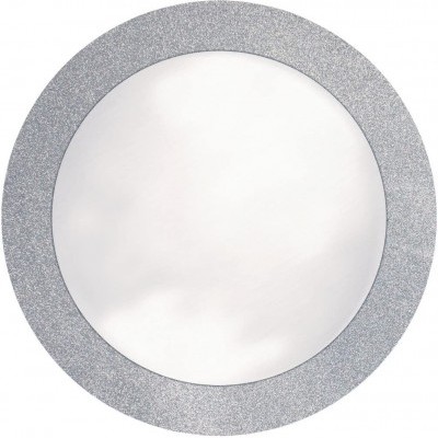 Prato Marcador Glitter Prata, 35cm