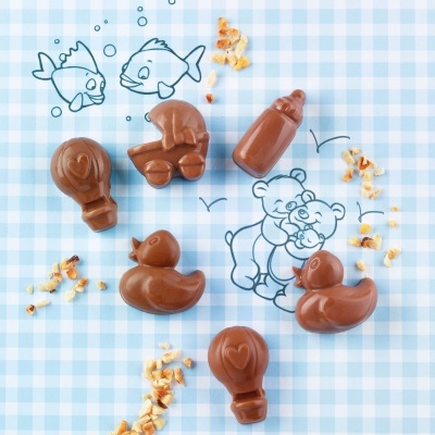 Molde Silicone Chocolate Baby