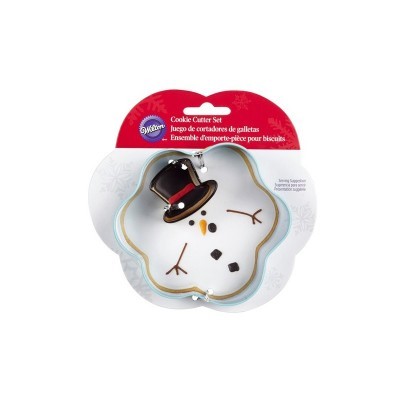 Cortador Boneco Neve Derretido c/ Chapeu