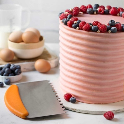 Espatula Fita Aço Inoxidável 22,5 X 11 cm