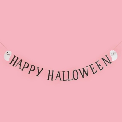 Banner Happy Halloween Ghost, 2m