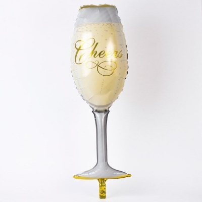 Balão SShape Champagne Glass,35x95cm