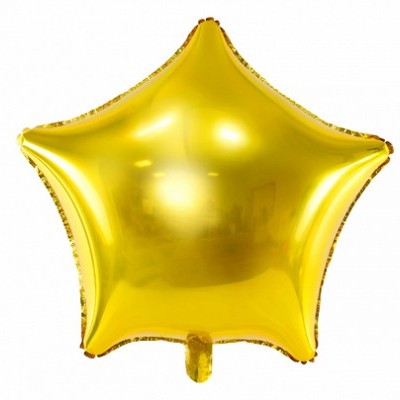 Balão Estrela 48cm - Gold