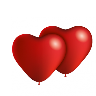 Balões Coração