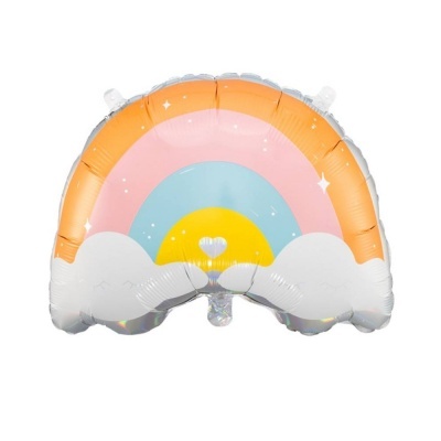 Balão Rainbow Pastel 55x40cm