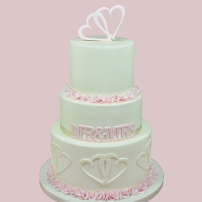 Cortador Corações Duplo Entrelaçado