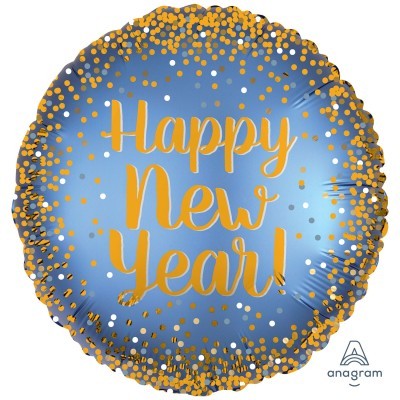 Balão Gold & Satin New Year