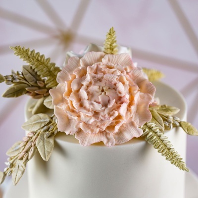 Molde Silicone Peonia