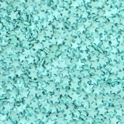 Sprinkles Estrelas Medias Azul, Claro, 55gr