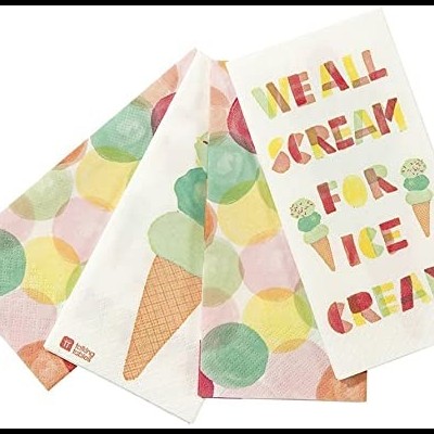 Guardanapos We Heart Ice Cream,pk/20