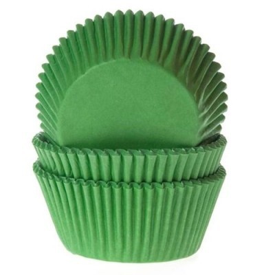 Formas Cupcake Verde Relva pk/50, HOM