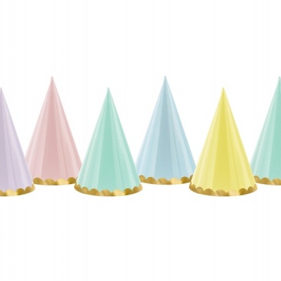 Chapeus Cone Yummy Mix,pk/6