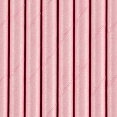 Tubos rosa brilhantes alinhados lado a lado