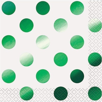 Guardanapos Green Dots Beverage pk/16