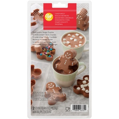 Molde Choco 3D Ginger - 2 Partes