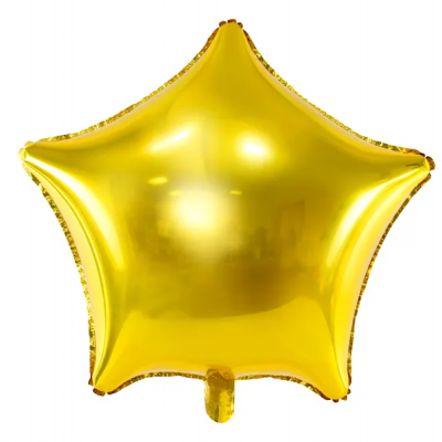 Balão Estrela 48cm - Gold