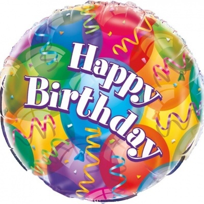 Balão Brilliant Birthday