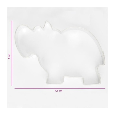 Cortador Hipopotamo 7,5 cm