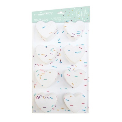 Forma Silicone Funfetti Heart