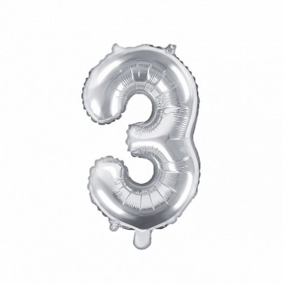 Balão 35cm 3 - Prateado