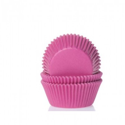 Formas Mini Cupcake Fushia, pk/60