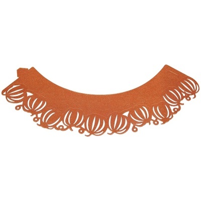 Cupcake Wrappers Abobora Laranja,pk/12