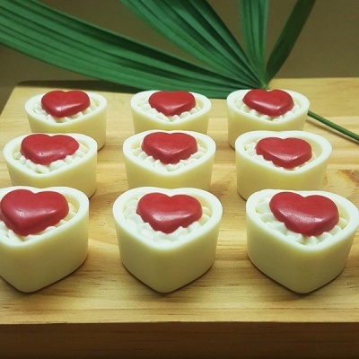 Forma Chocolate Especial 3 Partes - Buffet Coração