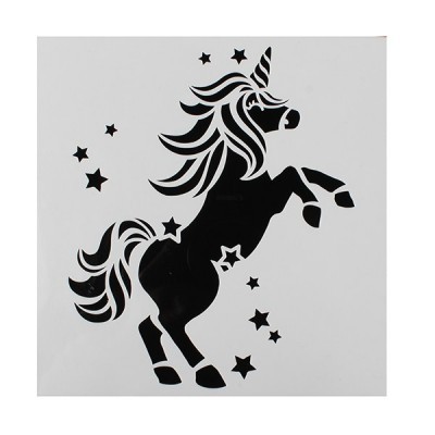 Stencil Unicornio