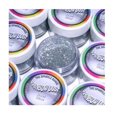 purpurinas - Jewel - Silver Glitter