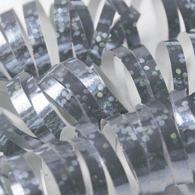 Serpentinas Holografic Silver