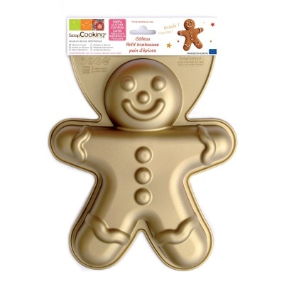 Molde Silicone Gingerbread Man