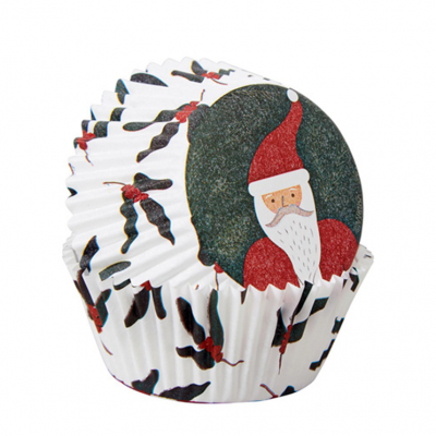 Formas Cupcake Santa Beard pk/75