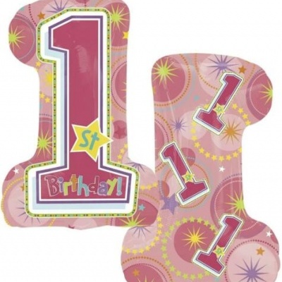 BalãoSuperShapeWonderfullBirthDay